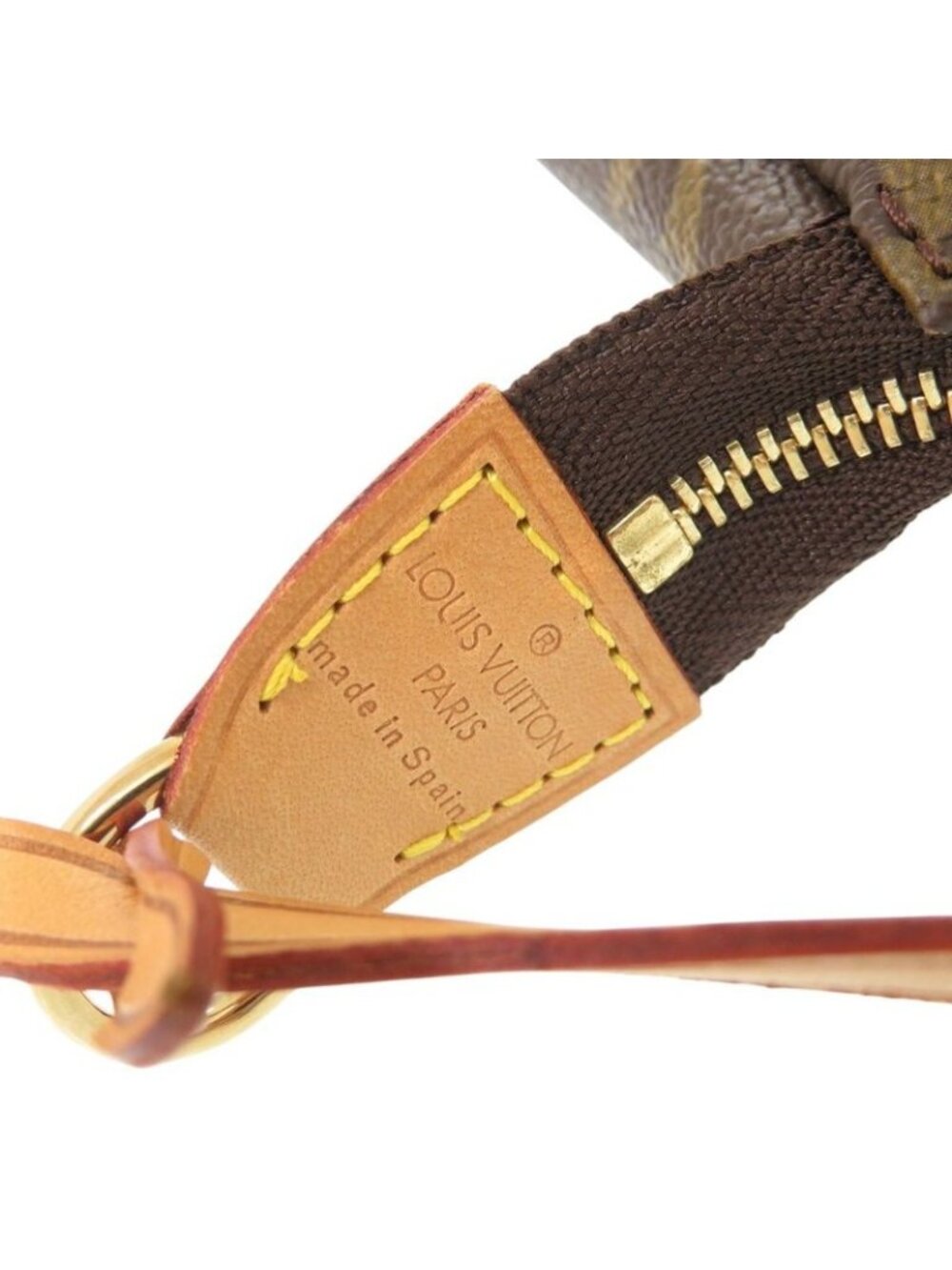 Louis Vuitton Pochette Accessoire Monogram Brown Accessory Pouch 1258 - Picture 7 of 10